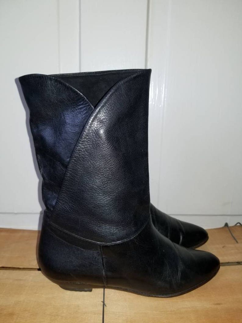 Ankle Mid Calf New Wave 80's Boots size 