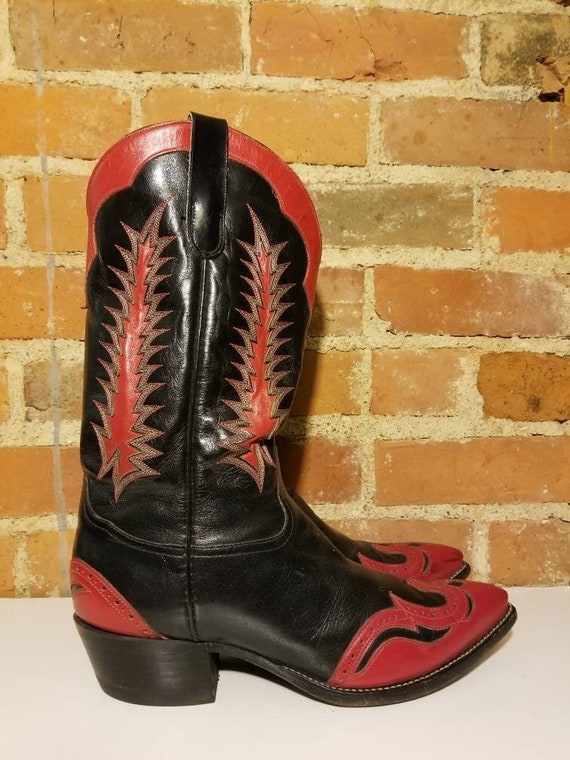 Red ranch deals boots