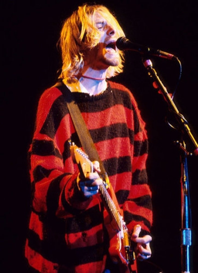 kurt cobain in cardigan kurt cobain in cardigan