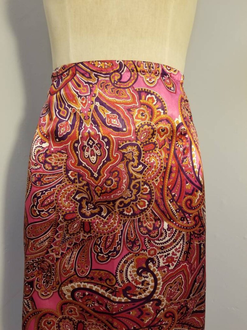 00s paisley skirt