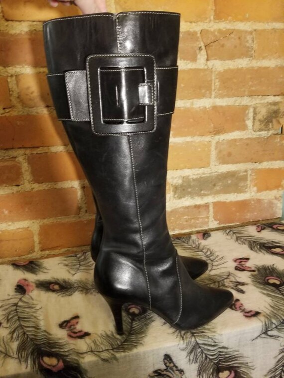 CIRCA JOAN \u0026 DAVID Boots / 90's Leather 