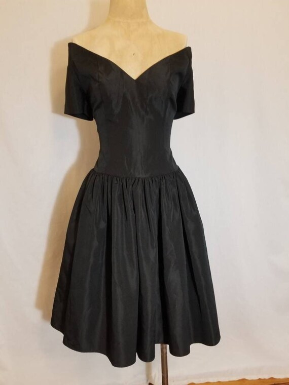 Vintage 80's Expo Night Lbd Funeral 