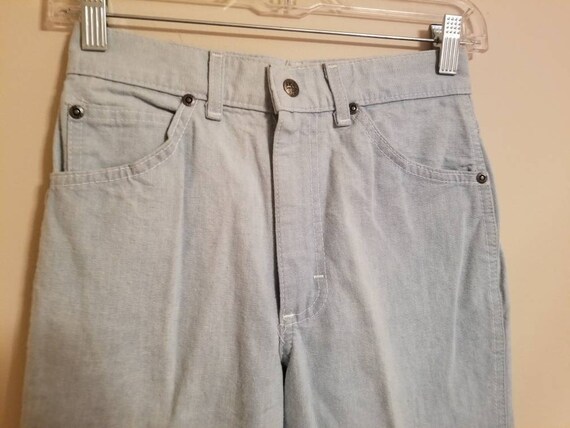 DEADSTOCK LEE JEANS // 70's Baby Blue Boys Straig… - image 2