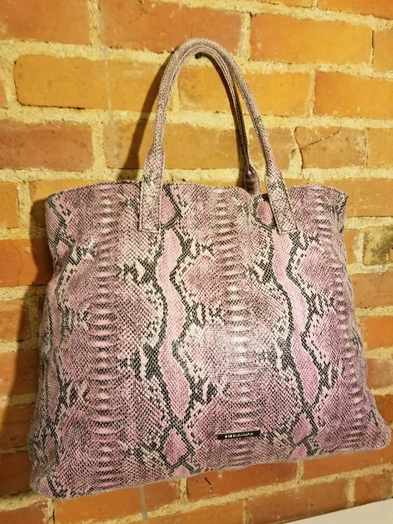 Oversized Bag - Snakeskin