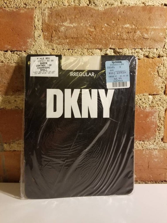 DKNY SHEER PANTYHOSE // Vintage Donna Karan New Yo
