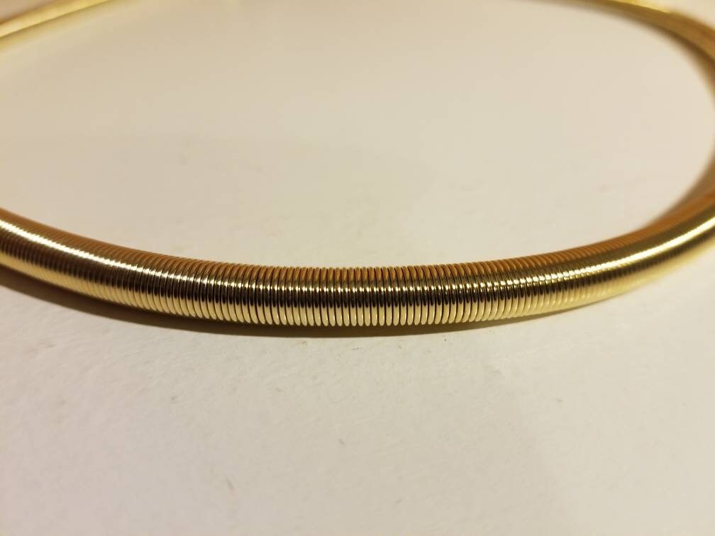 Metallic Gold Belt // Vintage Gold Geometric Checkered Studded Faux Leather Belt Size M 70's Studio 54 80's Thin Belt Cinch Thin Party Punk