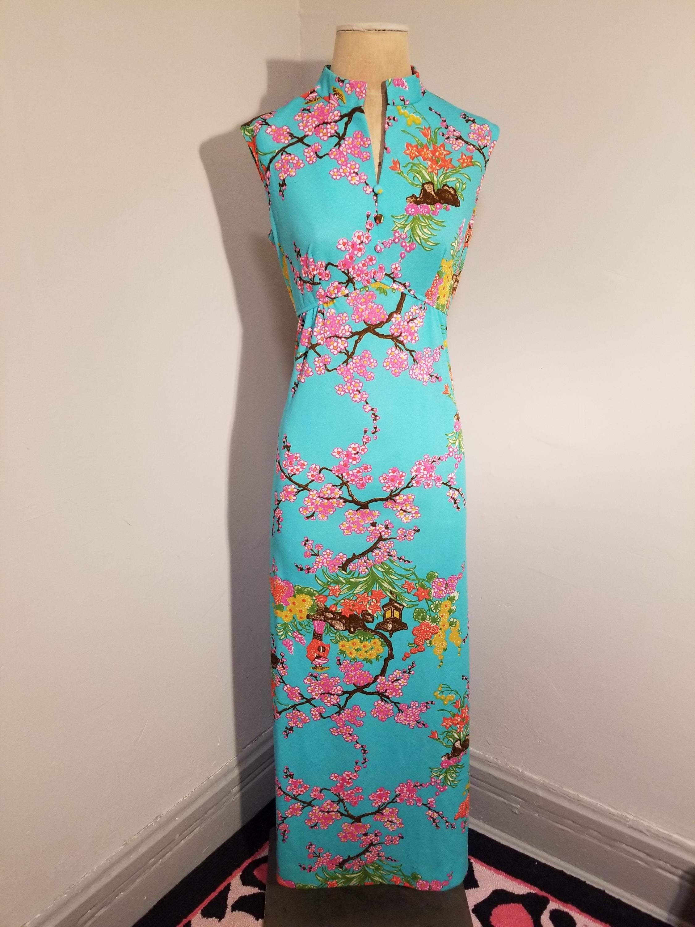 Buy 70s Chinese Dress Online In India - Etsy India