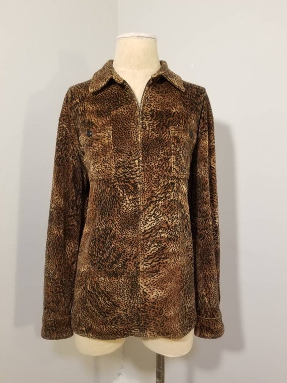 Conquistador Síntomas A la meditación Buy JONES NEW YORK Jacket // Vintage 90's Faux Fur Cheetah Online in India  - Etsy