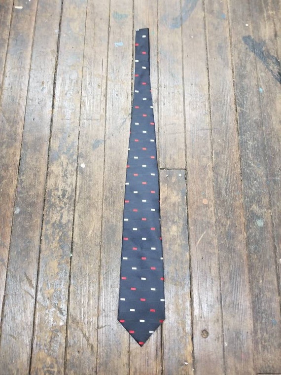 BLUE PONG TIE // Vintage Valiant Jubilee Products… - image 2