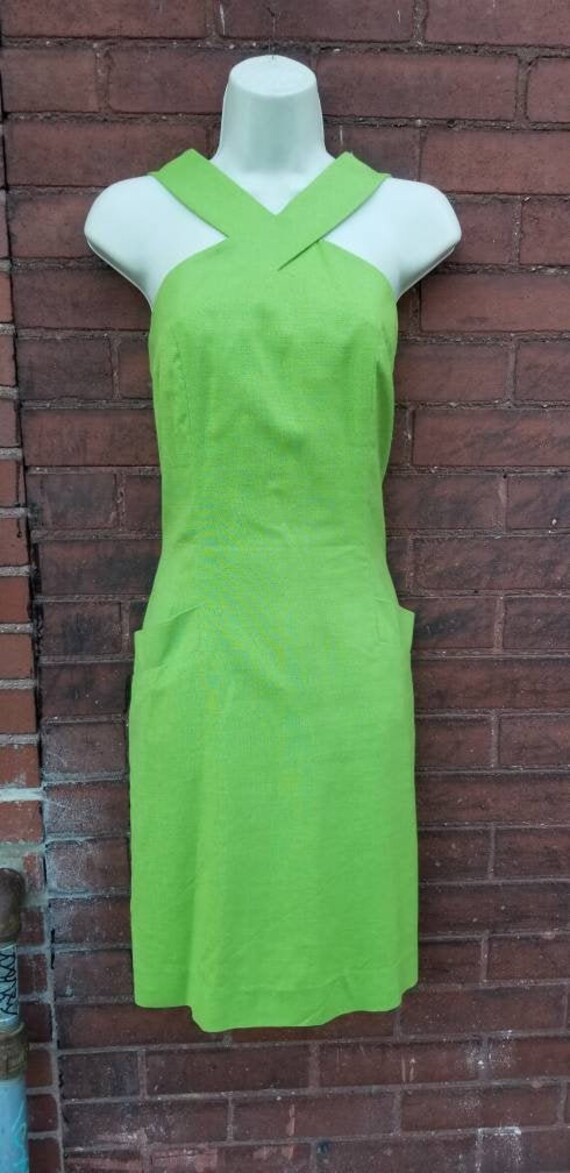 ann taylor green dress