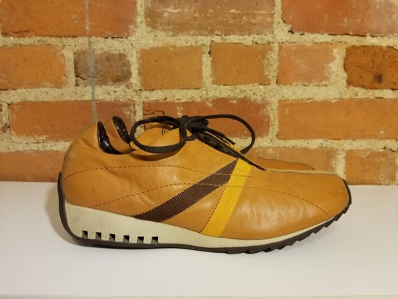 Ponte de pie en su lugar Puntualidad melón STEVE MADDEN LEATHER Shoes // Vintage 90's Men's Lace - Etsy