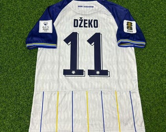 Edin Džeko Bosnië en Herzegovina 2026 Wereldbeker Demirović - Bajraktarević - Kolašinac - Muharemovic - Alajbegovic wit voetbalshirt