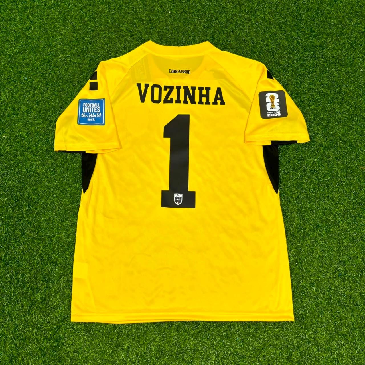 ウェア kitessi for  football jersey Vozinha Josimar Dias Cape Verde Goalkeeper 2026 World Cup Kids and