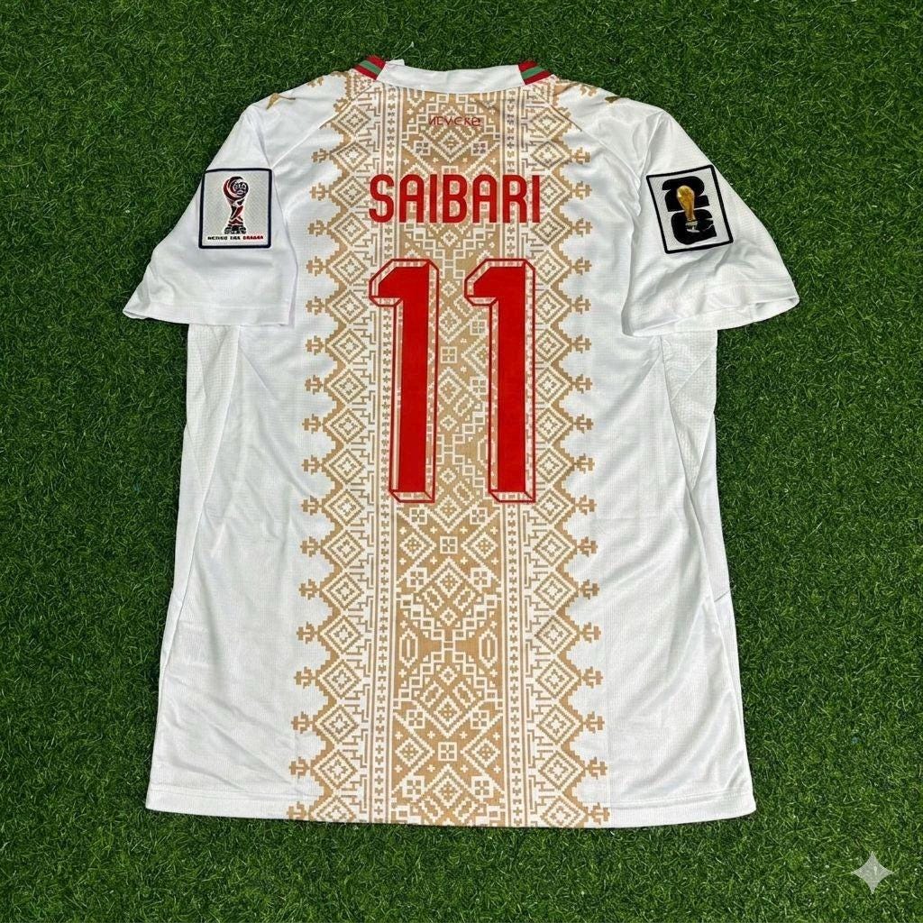 Ismael Saibari Morocco 2026 World Cup Home Away Football Jersey