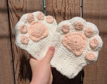 Crochet Cat Paws