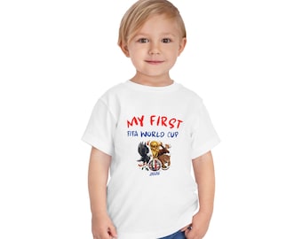 Camiseta infantil "Minha Primeira Copa do Mundo da FIFA"