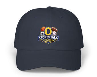 0 Sports Talk with Griffey Logo Hat | Embroidered Sports Cap