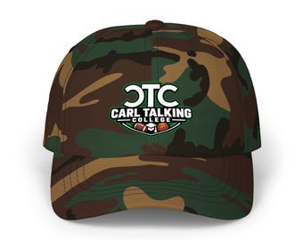 Carl Talking College CTC Logo Hat | Embroidered College Sports Cap