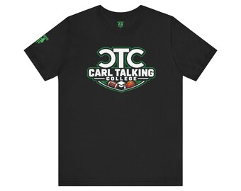 Carl Talking College (CTC) Logo T-Shirt | College Sports Tee