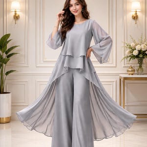 silver ladies dress suits Shiny Silver Sequins Women's Suit Evening Party Prom Wedding Tuxedos Blazer  Pant