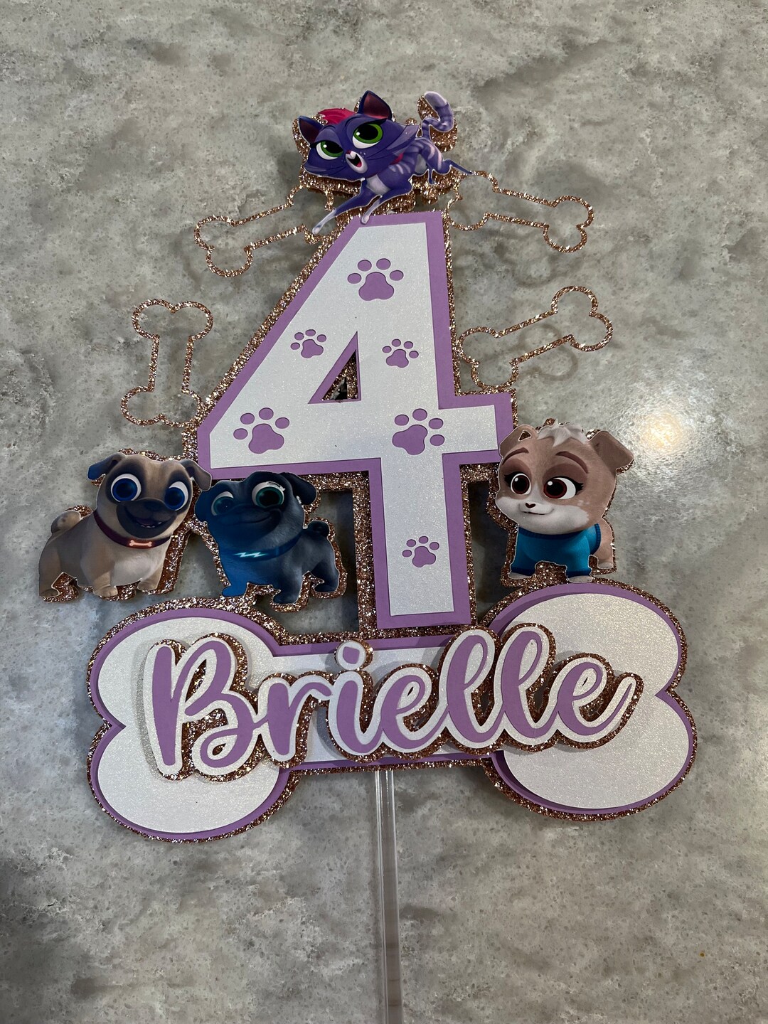 Puppy Dog Pals Cake Topper - Etsy