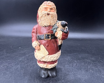 Vintage Doris C. Williams 1986 Santa Figure Heirloom Collection 5-1/2”