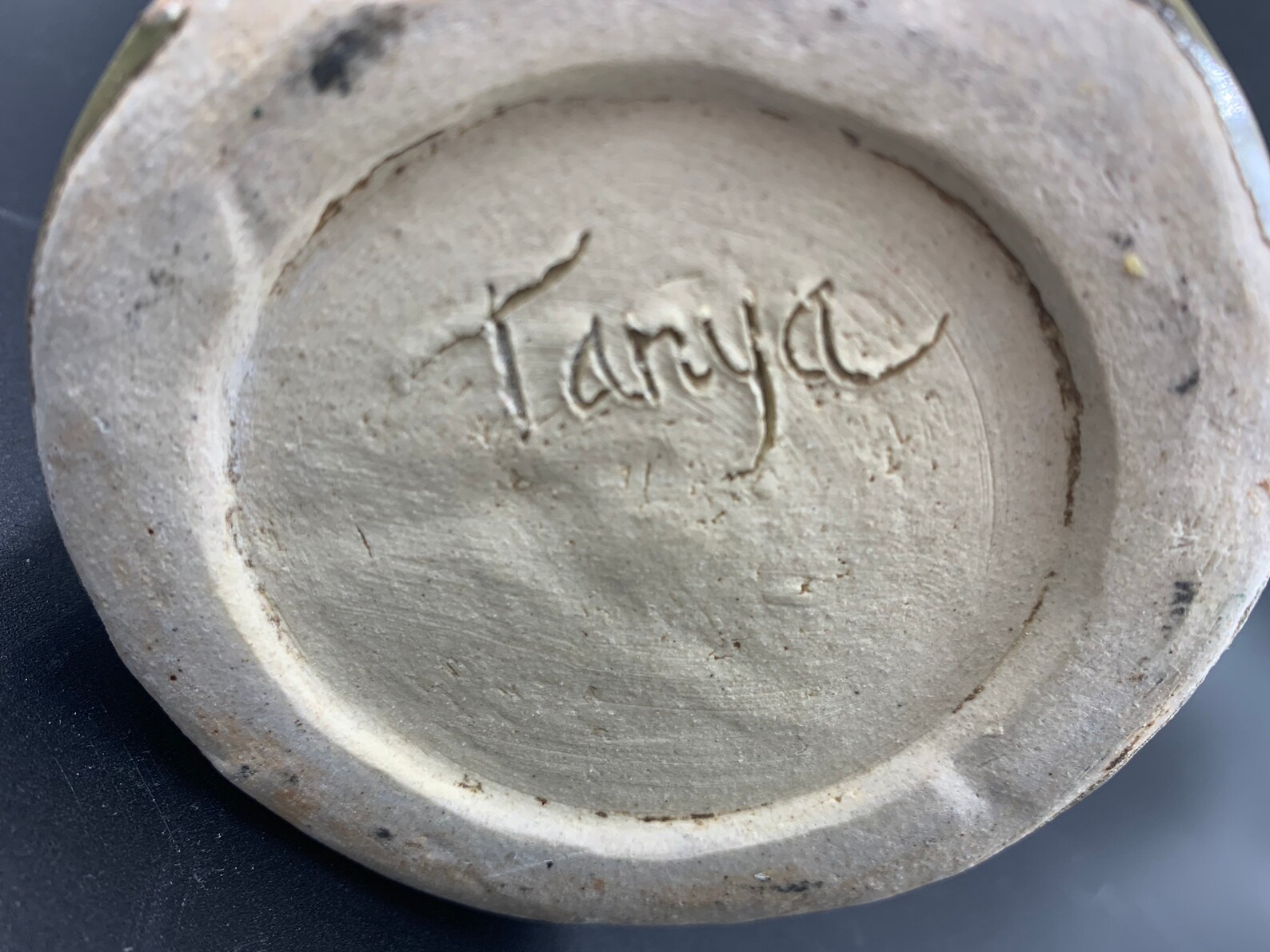 Tree of Life Pottery Vase Artist Signed Etsy