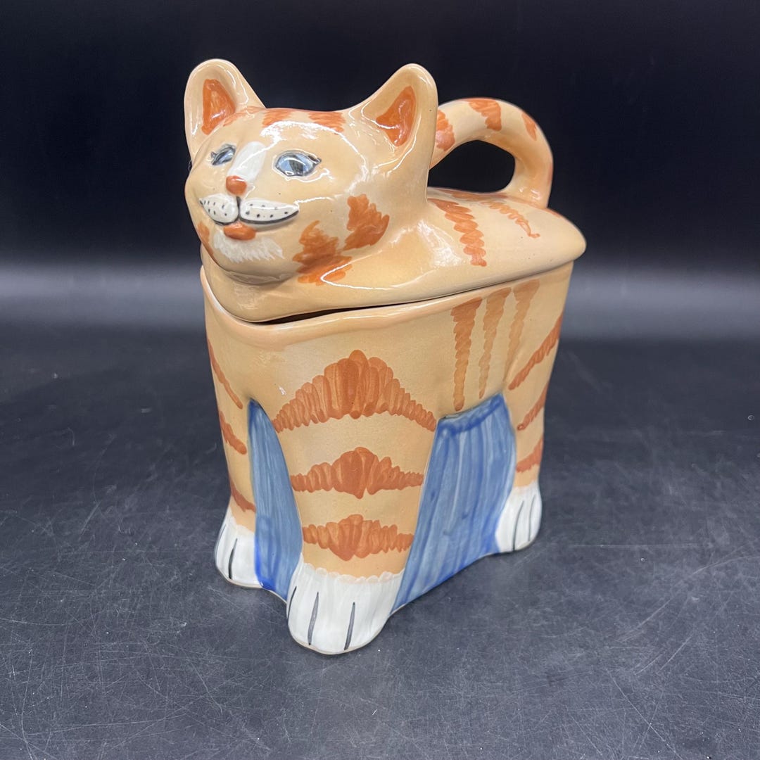 米国 ヴィンテージ キャットフィーダー 猫の置物 ルイビルストーン