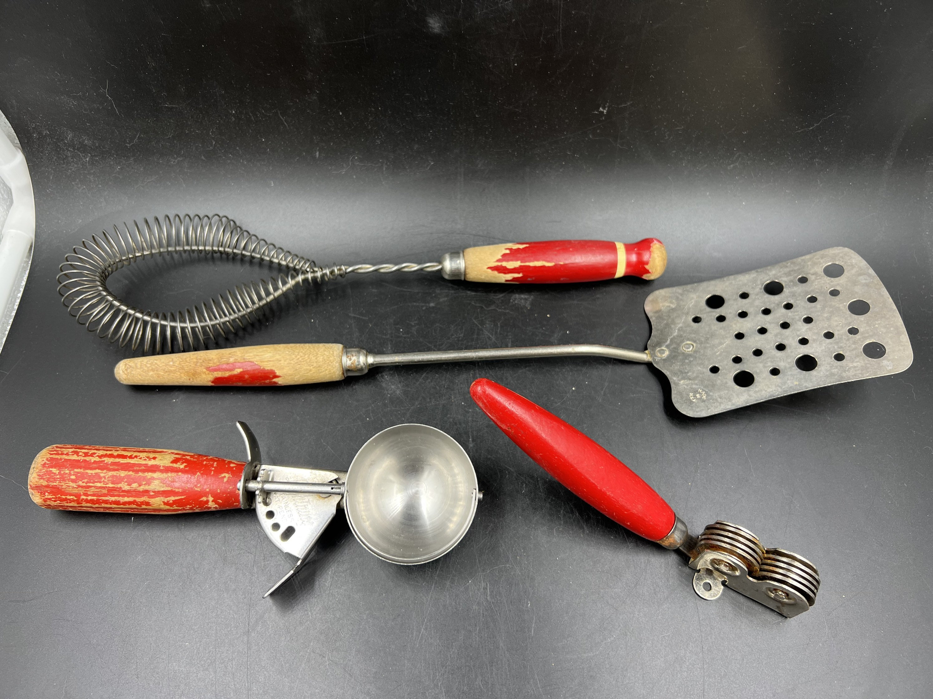 アメリカの古いキッチンツール7点★Vintage／USA／Tin アメリカの古いキッチンツール7点☆Vintage／USA／Tin Vintage Kitchen