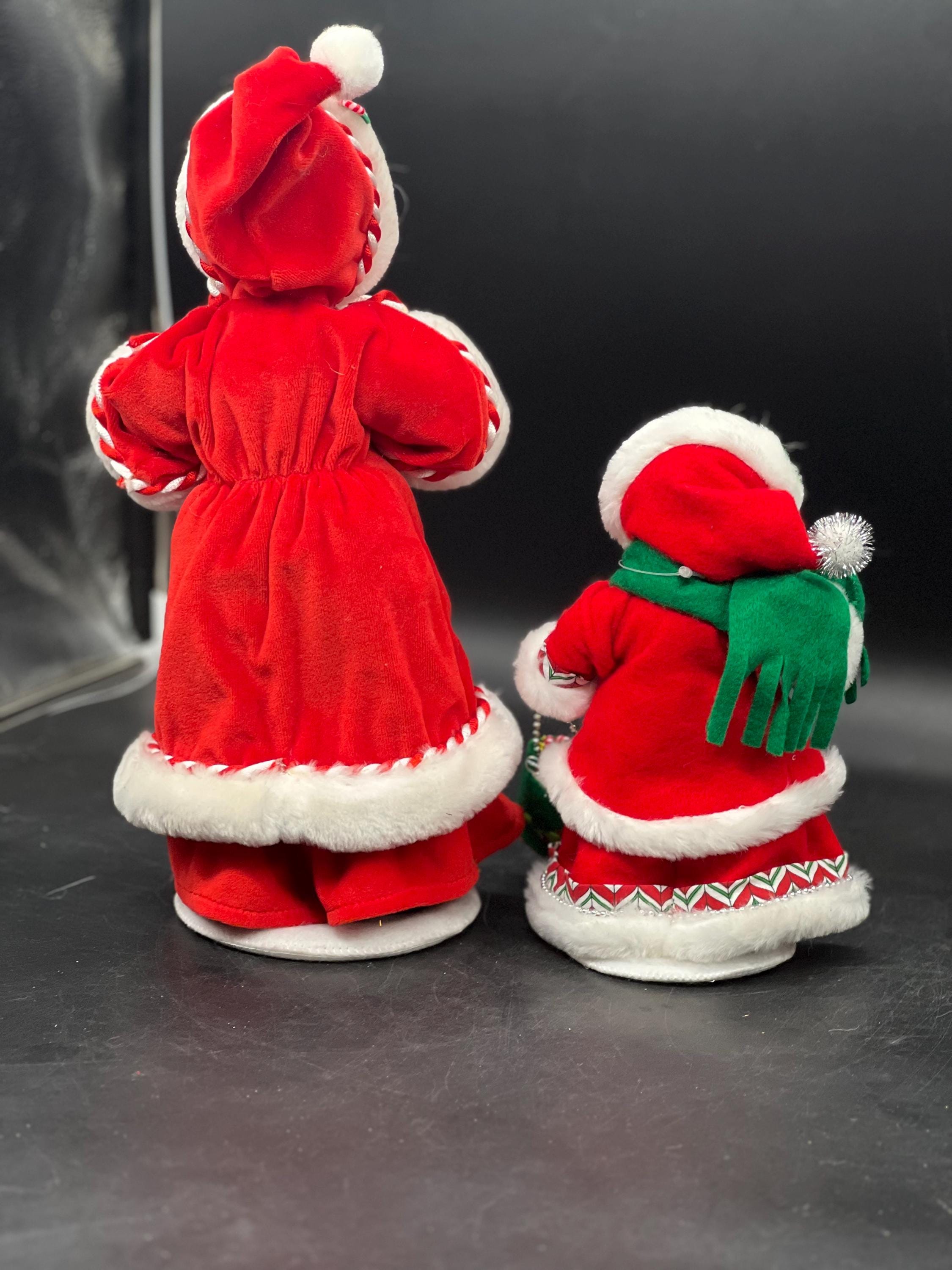 Annalee Christmas Mrs. Claus Figures: Candy or Peppermint, Your