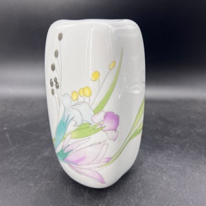 Hutschenreuther Germany Vase Leonard Paris Decor LOUXOR Porcelain Retro Modern 70s FREE SHIPPING