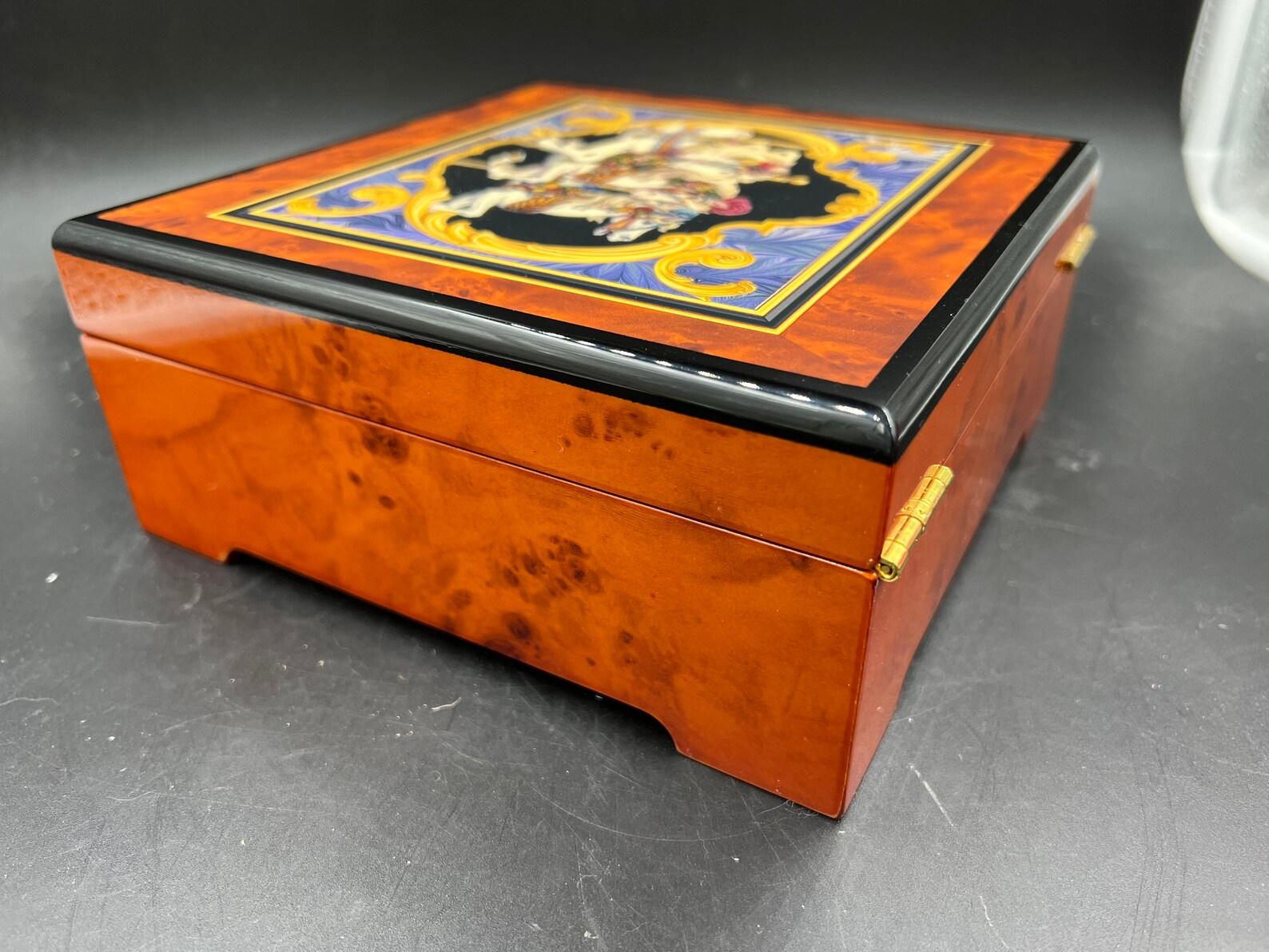Vintage SF Music Box Co. Carousel Horse Musical Jewelry Box Etsy