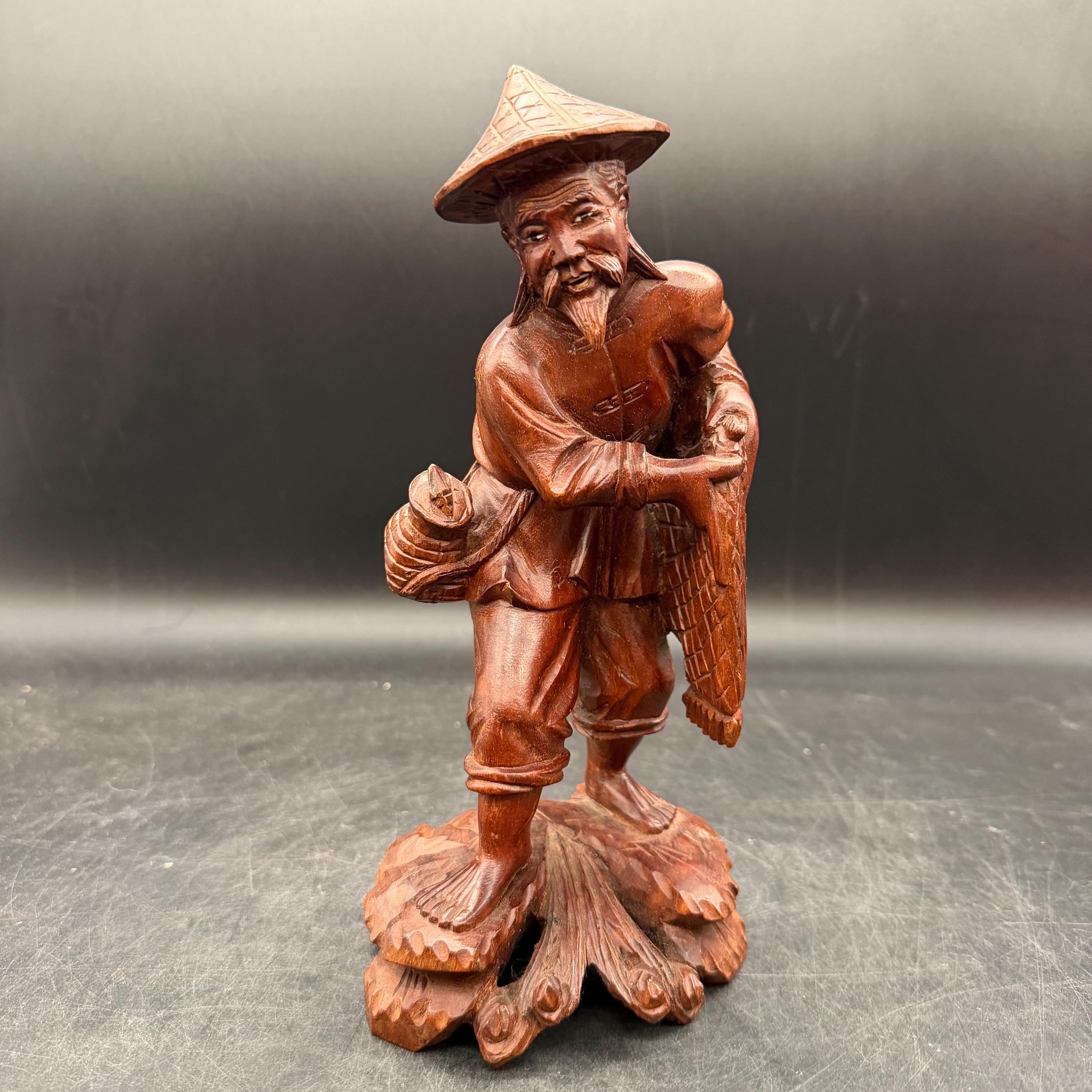 Japanes Fisherman Figurine - Etsy - Page 2