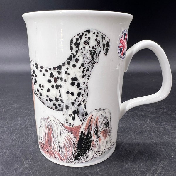 Roy Kirkham Dogs Galore Bone China Coffee Tea Cups Mugs New with Tag