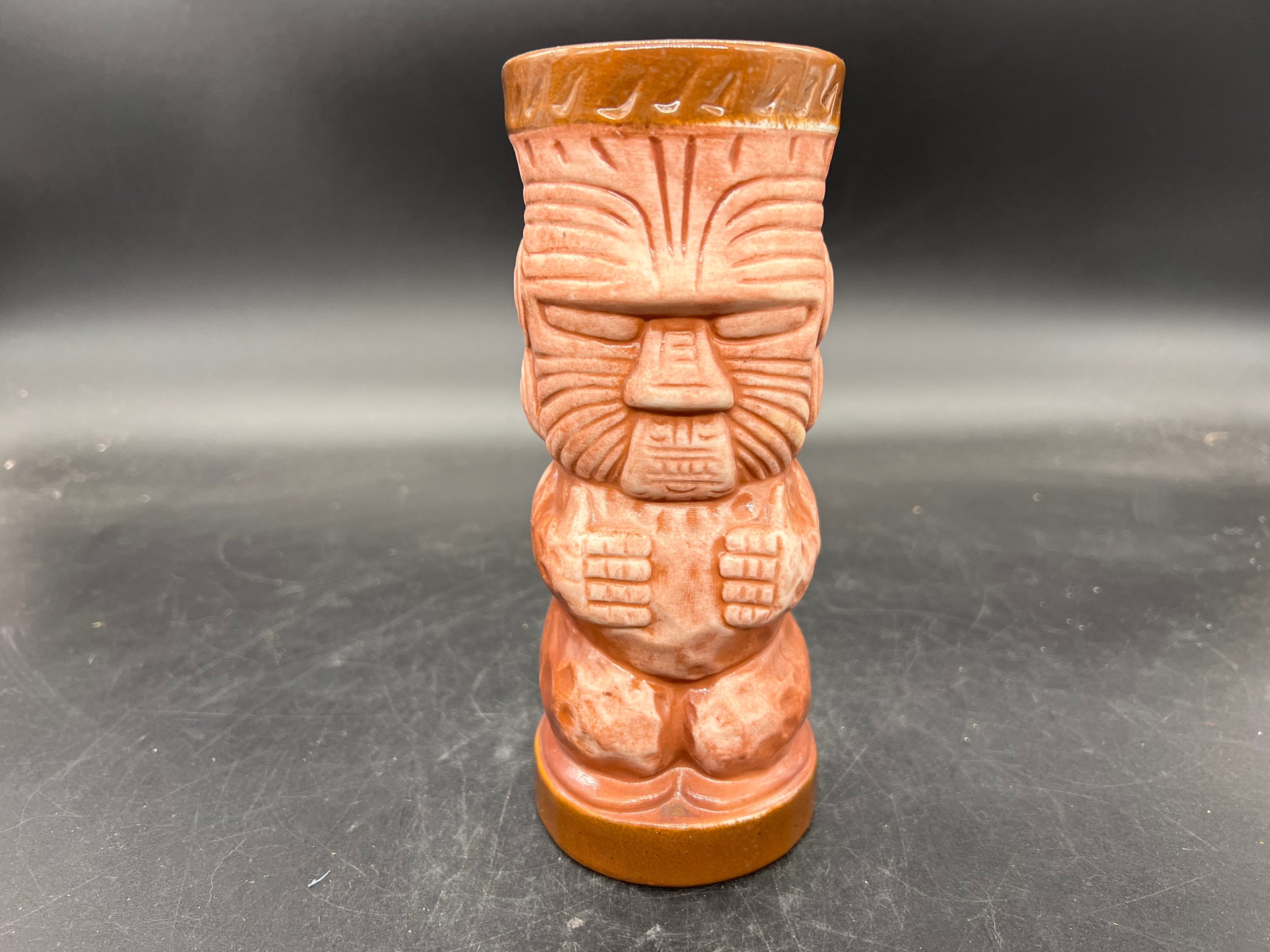Trader Dick's Tiki Mug, John Ascuaga's Nugget Reno, Bisque