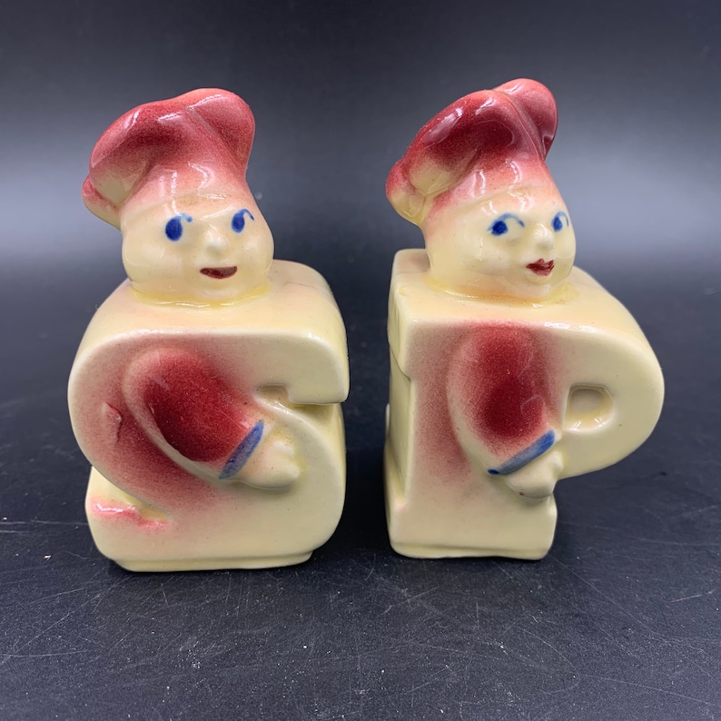Vintage Shawnee Chef Salt & Pepper Shakers
