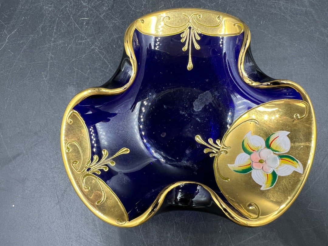 MURANO GOLD 24K HAND DECORATED ムラノ 灰皿 MURANO GOLD 24K HAND DECORATED ムラノ 灰皿 - メルカリ