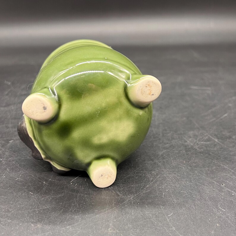 Panda Bamboo Vase, Majolica Style Planter (4\"\") - Etsy