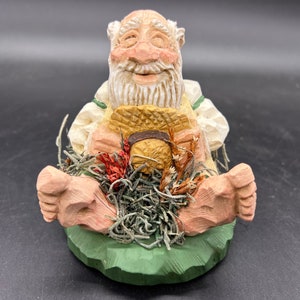 David Frykman Vintage 1996 ‘The Gardener’ Figurine With Hat