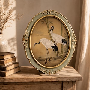 Vintage Asian Picture Frames - Etsy
