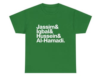 Iraq World Cup 2026 Shirt - Hussein, Al-Hamadi, Iqbal, Jassim