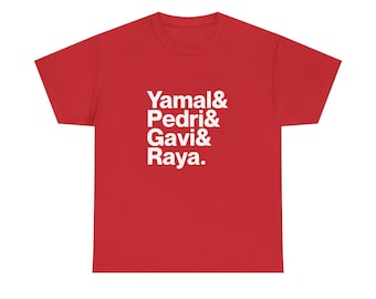Spain World Cup 2026 Shirt - Pedri, Yamal, Gavi, Raya
