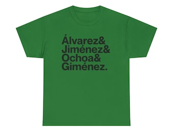 Mexico World Cup 2026 Shirt - Giménez, Jiménez, Álvarez & Ochoa