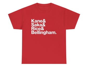 England World Cup 2026 Shirt - Kane, Saka, Bellingham & Eze