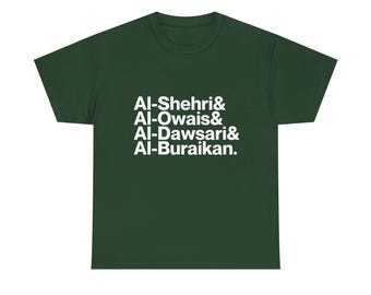 Saudi Arabia World Cup 2026 Shirt - Al-Dawsari, Al-Owais, Al-Buraikan, Al-Shehri