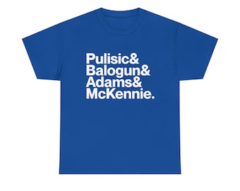USA World Cup 2026 Shirt - Pulisic, Adams, McKennie & Balogun