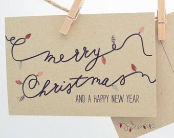 christmas postcards etsy postcard for christmas