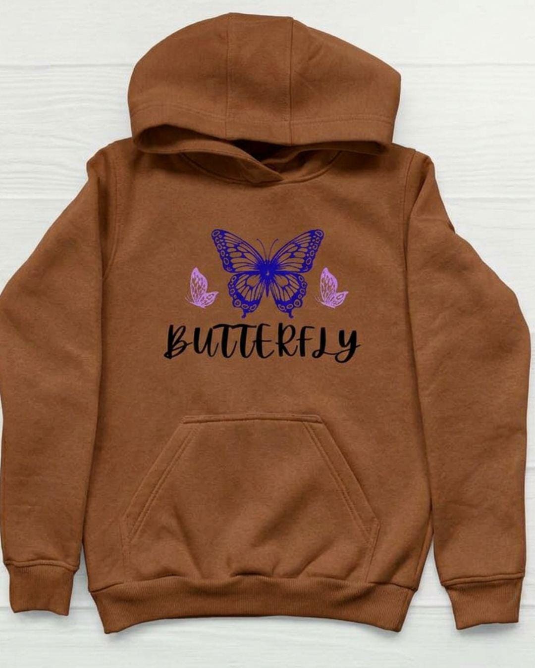 Butterfly Illustration Hoodie - Etsy