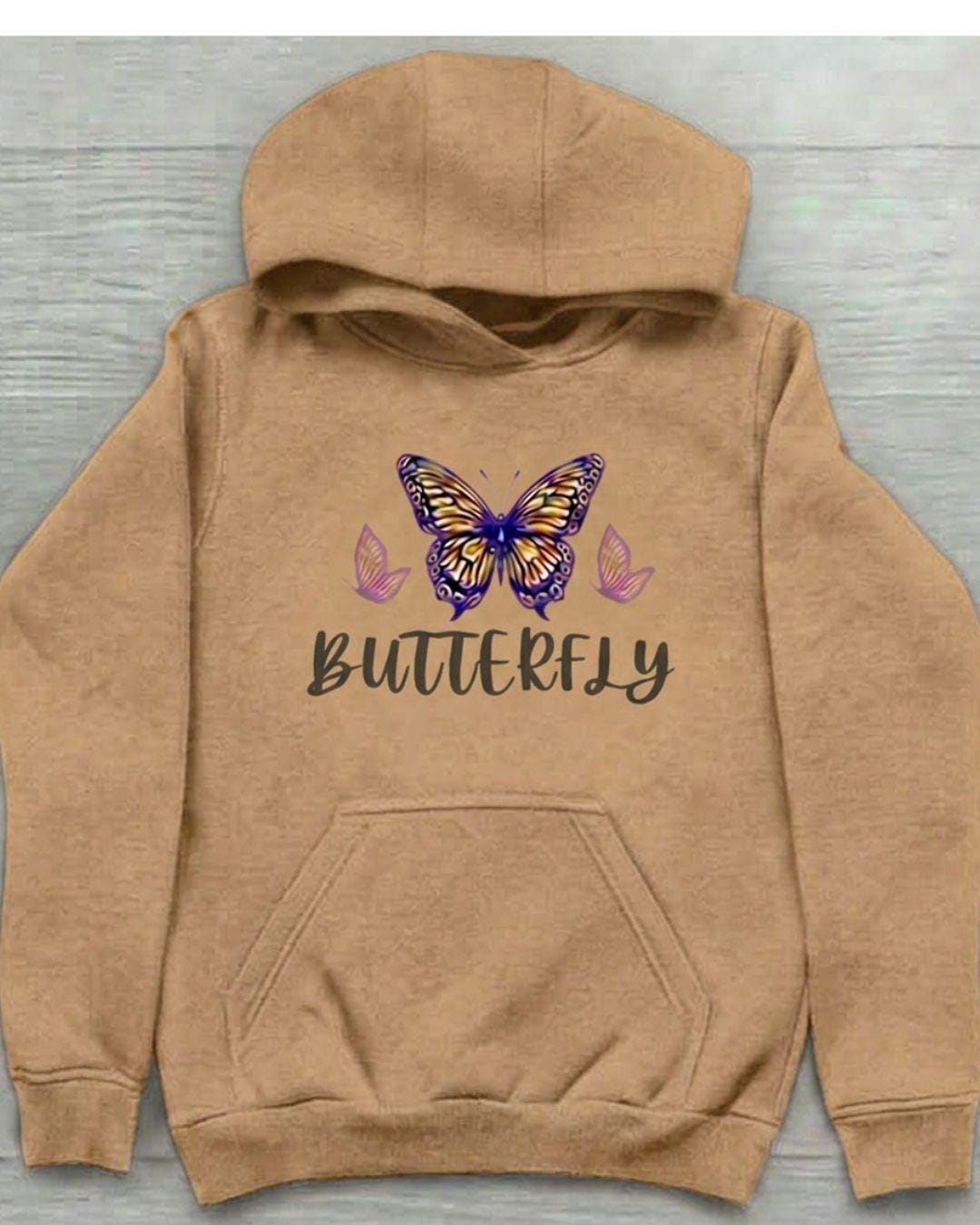 Butterfly Illustration Hoodie - Etsy