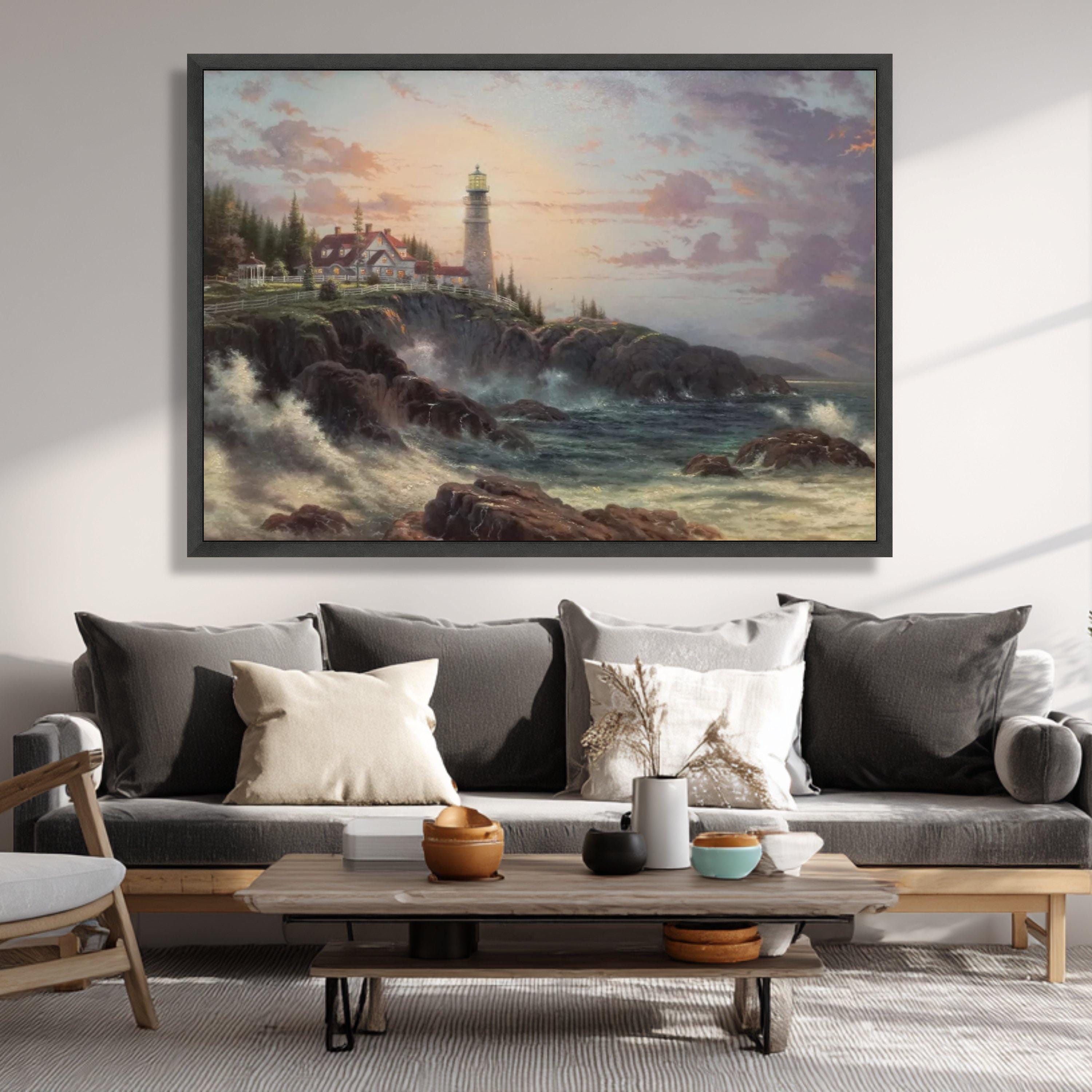 Thomas kinkade lighted tapestry - Etsy 日本
